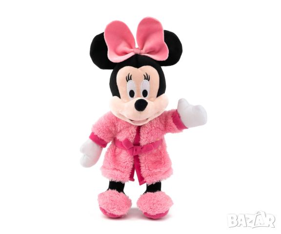 Плюшена играчка - Мини Маус с халат, 27 см., снимка 1 - Плюшени играчки - 45567935