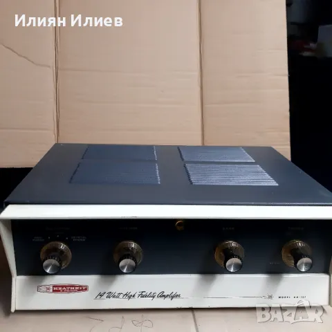 Лампов Усилвател (моно) Heathkit AA-161, снимка 1 - Ресийвъри, усилватели, смесителни пултове - 48487992