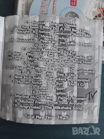 MTV Hits '99 - комплект от два матрични диска CD1 + CD2, снимка 2 - CD дискове - 52517031