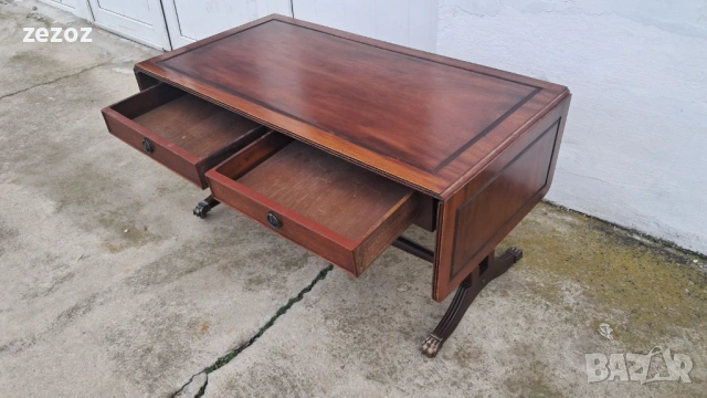 Маса ретро с падащи крила, снимка 4 - Маси - 53281845