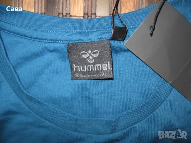 Тениски HUMMEL  мъжки,Л-ХЛ, снимка 2 - Тениски - 46888444