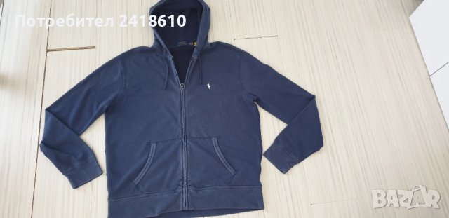 POLO Ralph Lauren Washed Full Zip Mens Size L / XL НОВО! ОРИГИНАЛ! Мъжки Суичер!