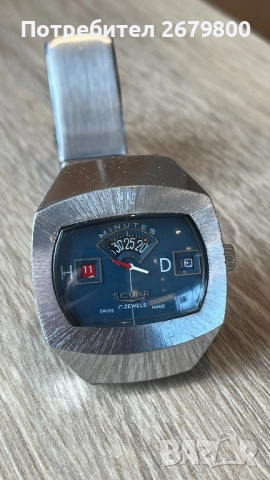 SICURA швейцарски часовник, снимка 4 - Мъжки - 52724167