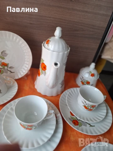 Баварски порцеланов сервиз, снимка 12 - Сервизи - 51222061