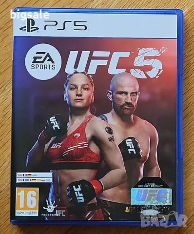 Перфектен диск с игра UFC 5 UFC5 PS5 Playstation Плейстейшън УФС, снимка 1 - Игри за PlayStation - 47319553