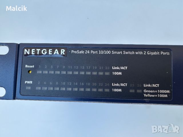 NETGEAR ProSafe FS726T - 24 портов суич, снимка 3 - Суичове - 46457397