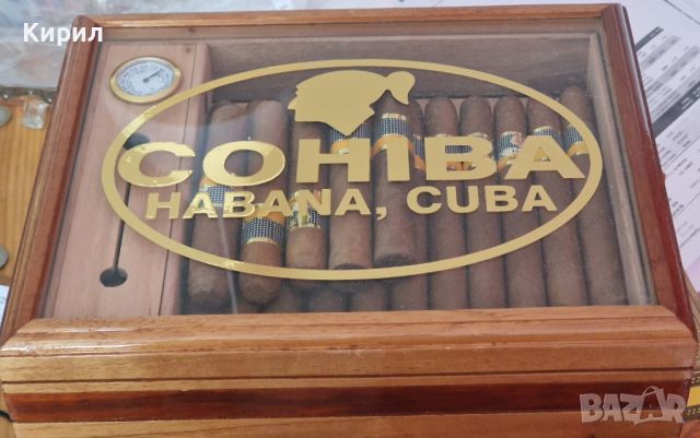 Хумидор за пури Cohiba , снимка 1 - Табакери - 45156052