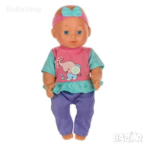 Кукла бебе с аксесоари за хранене и грижа, снимка 3 - Кукли - 53055508