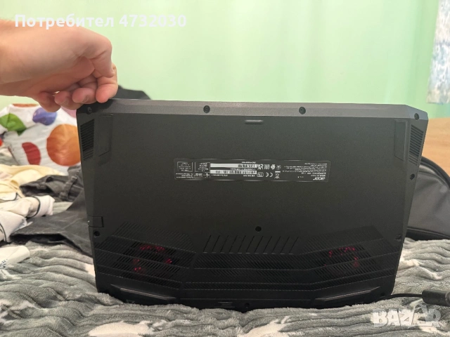 ACER NITRO 5 16 gb ram, снимка 2 - Лаптопи за игри - 53403354