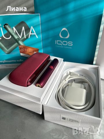 IQOS ILUMA цвят червен залез