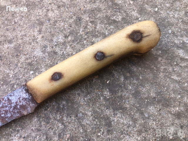 стар български нож /акулак/, снимка 3 - Ножове - 51070164