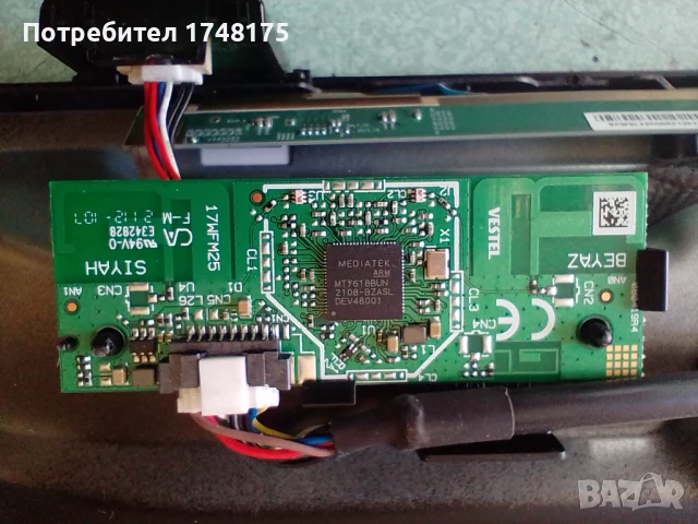 Mainboard 17MB181TC от NEO LED-4330TU FHD, снимка 4 - Части и Платки - 51353917