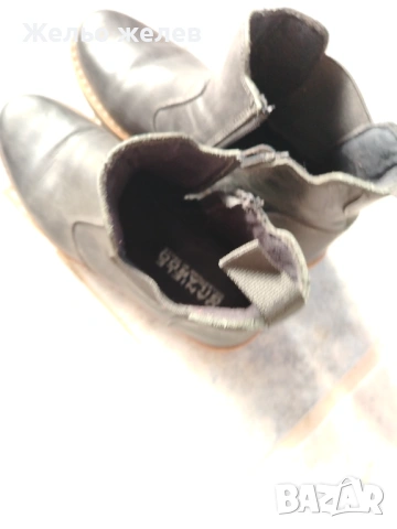Ботуши естествена кожа,44номер боти 44номер с цип, снимка 12 - Мъжки ботуши - 51702230