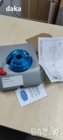 Фрезова глава за дърво- сглобка под 45°