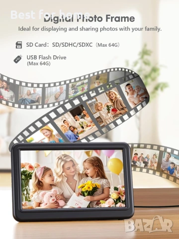 ROCAM часовник за деменция за възрастни хора, голям дисплей, дигитален календар, снимка 4 - Други - 54090780