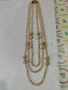 Стара огърлица 3 реда, снимка 1