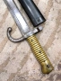 Френски щик нож байонет тесак Шаспо Chassepot M1866, снимка 3
