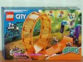 Продавам лего LEGO CITY 60338 - Лупинг с Каскадьорски мотоциклет , снимка 1