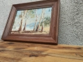 малка маслена картина , снимка 4