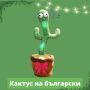 Оги - забавният, пеещ и танцуващ кактус играчка - на български и английски, снимка 3