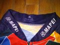 Mapei Global Cycling Gear колездачна тениска красива отлична размер ХХЛ, снимка 3