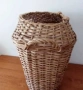 Плетен кош среден , снимка 2