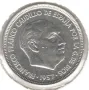 Spain-5 Pesetas-1957(1971)-KM# 786-Francisco Franco, снимка 2