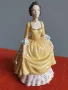 Колекционерска голяма английска порцеланова фигура Royal Doulton Coralie/2006 статуетка 18см, снимка 1