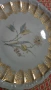 Порцеланова чиния със златен кант и позлата 2 броя на Bavaria, Germany , снимка 5