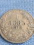 Сребърна монета 1 лев 1912г. Царство България Фердинанд първи за КОЛЕКЦИОНЕРИ 45523, снимка 5