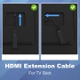 HDMI удължителен кабел VCELINK, снимка 3