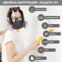 Респираторна защитна маска 6800 с филтри, снимка 7