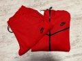 Мъжки екип Nike Tech Fleece Red, снимка 3