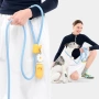 Нова каишка Повод за куче Hands Free 3 в 1 + Диспенсър за торбички 150кг, снимка 9
