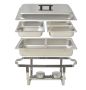 Комплект съдове за бен мари,Valgus 9L, Chafing Dish Бюфет Chafer Set , снимка 7