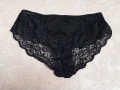 XL Черна дантелена бикина , снимка 3