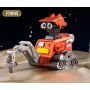 Подвижен робот играчка с дизайн на строителна машина / Гладки ръбове; Високотехнологичен дизайн; Сим, снимка 2