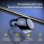 Безжична водоустойчива слушалка с микрофон, BT 5.0, Черна, снимка 1 - Безжични слушалки - 45873561