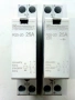 Монофазни контактори 25А,нови два броя, снимка 1