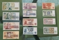Много запазени стари банкноти . България. 12 броя . 500, 1000 и 3 лева 1951 г. са UNC. , снимка 1