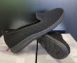 Дамски черни леки обувки с гъвкави подметки в черен цвят