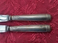 Стари антикварни посребрени луксозни ножове Christofle 2 бр., снимка 2