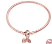 Сребърна гривна 925 Pandora Moment Rose Gold , снимка 2