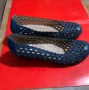 Обувки ,естествена кожа,тъмно сини, снимка 1 - Дамски елегантни обувки - 45011169