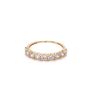 Златен дамски пръстен 1,49гр. размер:55 14кр. проба:585 модел:24360-1, снимка 1