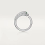 CARTIER Panthere de Cartier White Gold Diamonds Дамски Пръстен, снимка 10