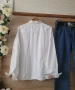 Бяла риза памучна материя GANT , снимка 9