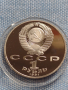 Юбилейна монета 1 рубла 1991г. СССР в защитна капсула непипана мат гланц 29242, снимка 1