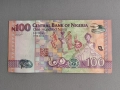 Банкнота - Нигерия - 100 найра UNC | 2024г., снимка 2