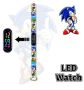 Led Соник Sonic детски часовник електронен тип гривна, снимка 2